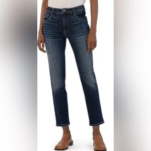 EUC Kut from the Kloth Dark Wash Blue Denim Jeans